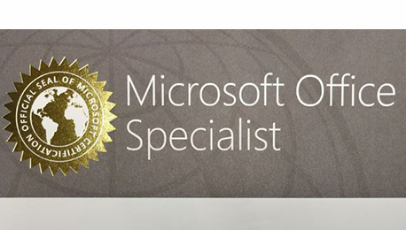 microsoft mos certification excel